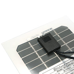 Semi Flexible Solar Panel With Cables 18V 5.5W 31.5 x 16.5 0.15CM