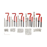 131Pcs Stripped Thread Rethread Helicoil Repair Kit Set Metric M5 M6 M8 M10 M12