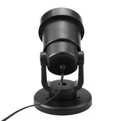 Projector Light 12Pcs Pattern Spotlight Romantic RGBW Snowflake/Love Film Rotating Garden Lamp