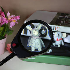 LED 3X/10X Magnifier Glass with Clamp Clip Table Light