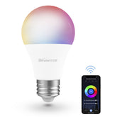 WiFi Intelligent Bulb 9W 810LM RGB+CCT Adjustable Light Timing Switch APP Remote Control