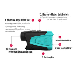 600M Golf Laser Rangefinder