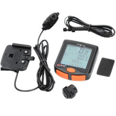Bike Bicycle Waterproof Electronic Four Screen Display Speedometer