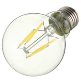 E27 4W Warm White/ White Edison Filament LED COB Dimmable Globe Bulb Lamp AC220V/110V