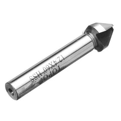 60 Degree Three Flute Shraight Shank HSS Chamfer Milling Cutter Bit