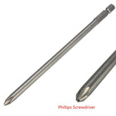 6 Inch 150mm Screwdriver Bit 1/4 Inch Hex Shank Screwdriver Bit