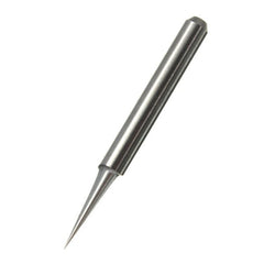 10Pcs 100.2mm Carbide Flat Bottom PCB Engraving Bits 3.175mm CNC Router Tool