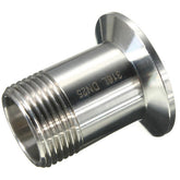 Sanitary Male Threaded Ferrule Pipe Fitting Tri Clamp Type SS316