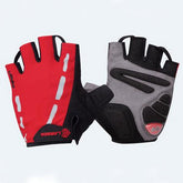 Cycling Gloves Half Finger Gloves -Male Black Red Blue