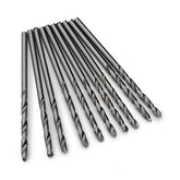 10pcs 2.5mm Micro HSS Twist Drill Bits Straight Shank Electrical