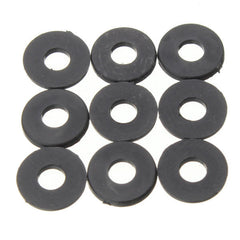 M3NW1 Black Flat Nylon Washer OD 8mm for M3 Screws 100pcs