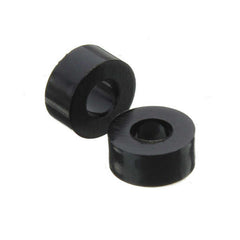 M3NW2 Flat Nylon Washer Black Round Spacer Waser OD 8mm for M3 Screws 50pcs