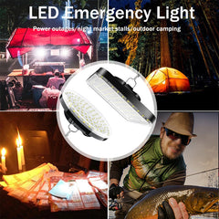 Portable High-Power LED Rechargeable Emergency Light Outdoor Camping Tent Home Night Market Fishing Job Maintenance Floodlight