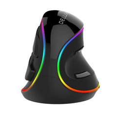Wired Vertical RGB Gaming Mouse 6 Buttons 4000DPI Ergonomics Optical Right Hand Mice For PC Laptop