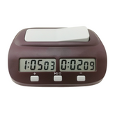 Digital Chess Clock Count Down Timer with Alarm Electronic Board Game Bonus Competition Master Tournament