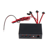 LED Strobe Flash Light Flasher 3 Flashing Modes Controller Box 4 Ways 12V V