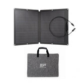 60W Solar Panel 21.6V 3.5A Portable Foldable IP67 Waterproof Solar Panel 21*32.1*1.0 in (53.7*81.5*2.4 cm)