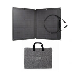 60W Solar Panel 21.6V 3.5A Portable Foldable IP67 Waterproof Solar Panel 21*32.1*1.0 in (53.7*81.5*2.4 cm)