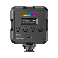 Video Light 2500K-8500K Dimmable Camera LED Video Lamp with Soft Diffuser for DSLR SLR Camera Smartphone Vlog Fill Light Live Broadcast Photography