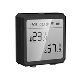 WiFi Smart Digital Temperature and Humidity Sensor Detector with LCD Date Time Display Support Alexa Google Home