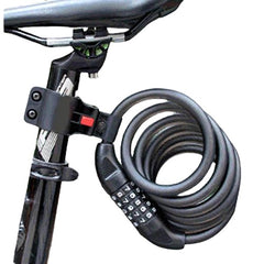 Bicycle Locks Thickened 1.2M 325G Bike Password Lock Cable Steel PVC Cycling Accessories