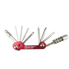 12 In 1 Bicycle Multitool Repair Kit Hexagon Screwdriver Set Chain Clamp Splitter Tool