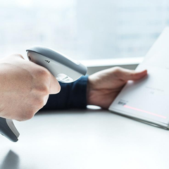 Wireless BarCode Scanner USB 32 Bits One Dimensional ABS Code Scanner