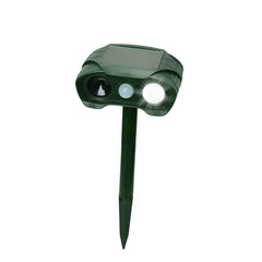 Solar Power Ultrasonic Pest Repeller Cat Dog Animal Repellent Sensor Outdoor Pest Control