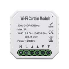 WiFi Smart Curtain Switch Module Roller Blinds Shutter Motor Tuya APP Remote Control Work with Alexa Google Home