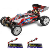 RTR Two/Three Upgraded 2600mAh RC Car 1/10 2.4G 4WD 45km/h Metal Chassis Vehicles Models Toys