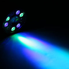 15W 10 LED Strobe Par Lamp RGB Yellow DMX Sound Remote Control Stage Light for DJ Party AC90-240V