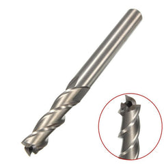 5pcs 6mm x 3 Flute HSS End Mill Cutter