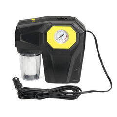 150psi 4 in 1 Tire Inflator Air Pump W/ LED Light Auto Air Compressor With Vacuum Cleaner