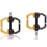Aluminum Alloy Mountain Bike Pedals Flat Platform Sealed Bearing Axle 9/16" Cycling Bicycle Pedals