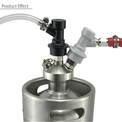 Stainless Steel Beer Dispenser For Mini Keg Home Brew Spear Craft