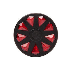 Waterproof Bicycle Rear Light 4 Modes LED Light Tail Bike Light Dual Light Design Cycling Safety War