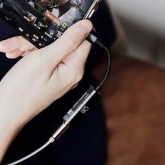 USB DAC AMP Audio ES9218P Chip Adapters Type-C To 3.5mm Cable PCM 32/384 and DSD256 for Android Windows