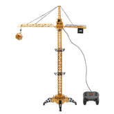 2.4G 4CH DIY RC Tower Crane Engineering Vehicle with LED Light