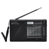 FM MW SW Radio Portable Stereo Speaker TF Card MP3 Player