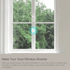Smart Window Door Gate Sensor Detector Smart Home Security Alarm System Smart Life Tuya App Remote Control