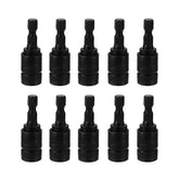 10pcs 1/4 Inch Hex Socket Adapter Drill Chuck Converter Impact Driver for Electric Hammer
