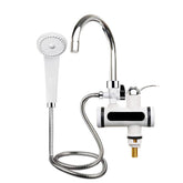 360 Electric Heater LED Tap Faucet Hot Water Bathroom Kitchen Fast Instant Heat