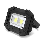 30W COB LED Work Light Waterproof Rechargeable LED Floodlight for Outdoor Camping Hiking Fishing Emergency Car Repairing