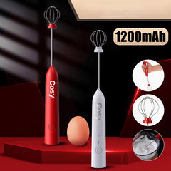 Electric Wireless Whisk Household Small Hand-held USB Charging Electric Automatic Cream Whisk Machine Milk Frother