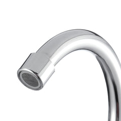 360 Degree Rotation Single Cold Faucet Brass Kitchen Sink Vertical