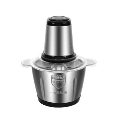 Electric Meat Grinder 500W 2L/3L Stainless Steel Food Chopper Mixing Machine