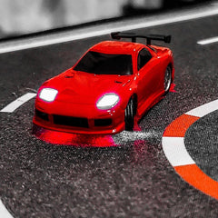 RTR 1/76 2.4G RWD Mini RC Car Sports Vehicles LED Lights Full Proportional Toys On-Road Models