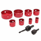 8pcs Hole Saw Cutting Set with Hex Wrench Wood Alloy Iron Cutter