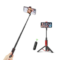 All In One Portable bluetooth Selfie Stick