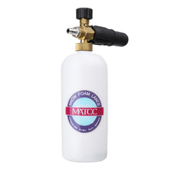 Foam Cannon II Foam Nozzle Pressure Washer Jet Wash with 1/4" Quick Connector Foam Blaaster 0.22 Gallon Bottle Improved Foam Lance